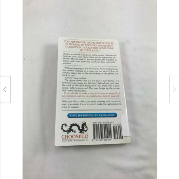 Struggle Down Under, Infinite Realms Cards, Choose Your Own Adventure,S Gilligan - Picture 12 of 12